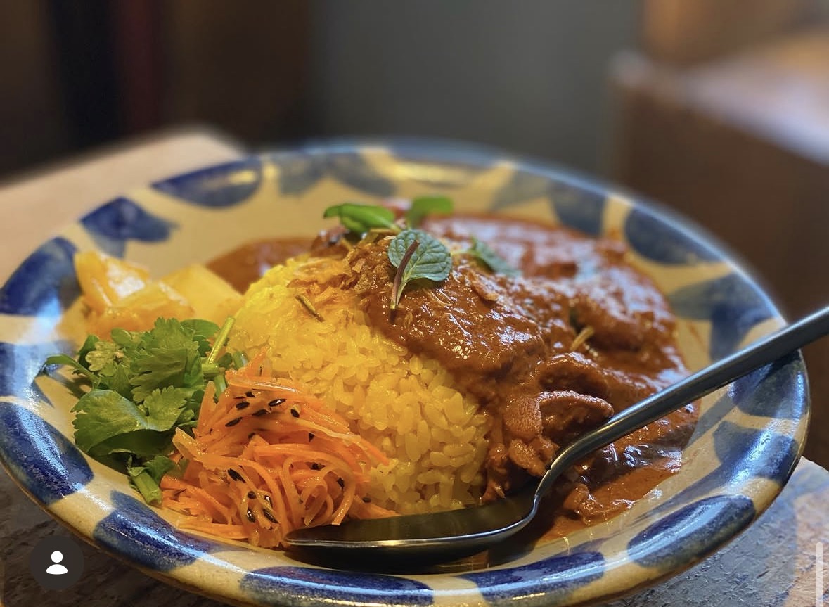 チョコミントチキンカレー