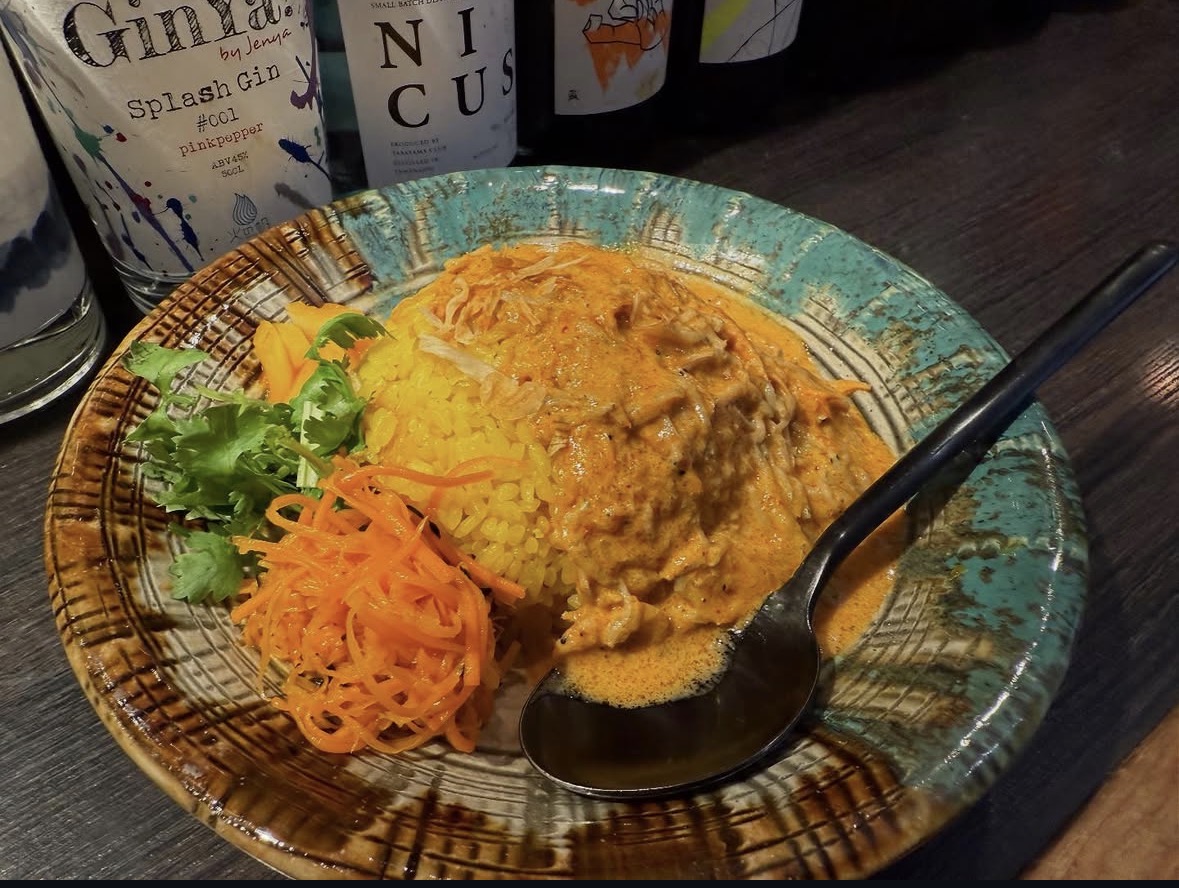 桜海老とシラスのレッドカレー